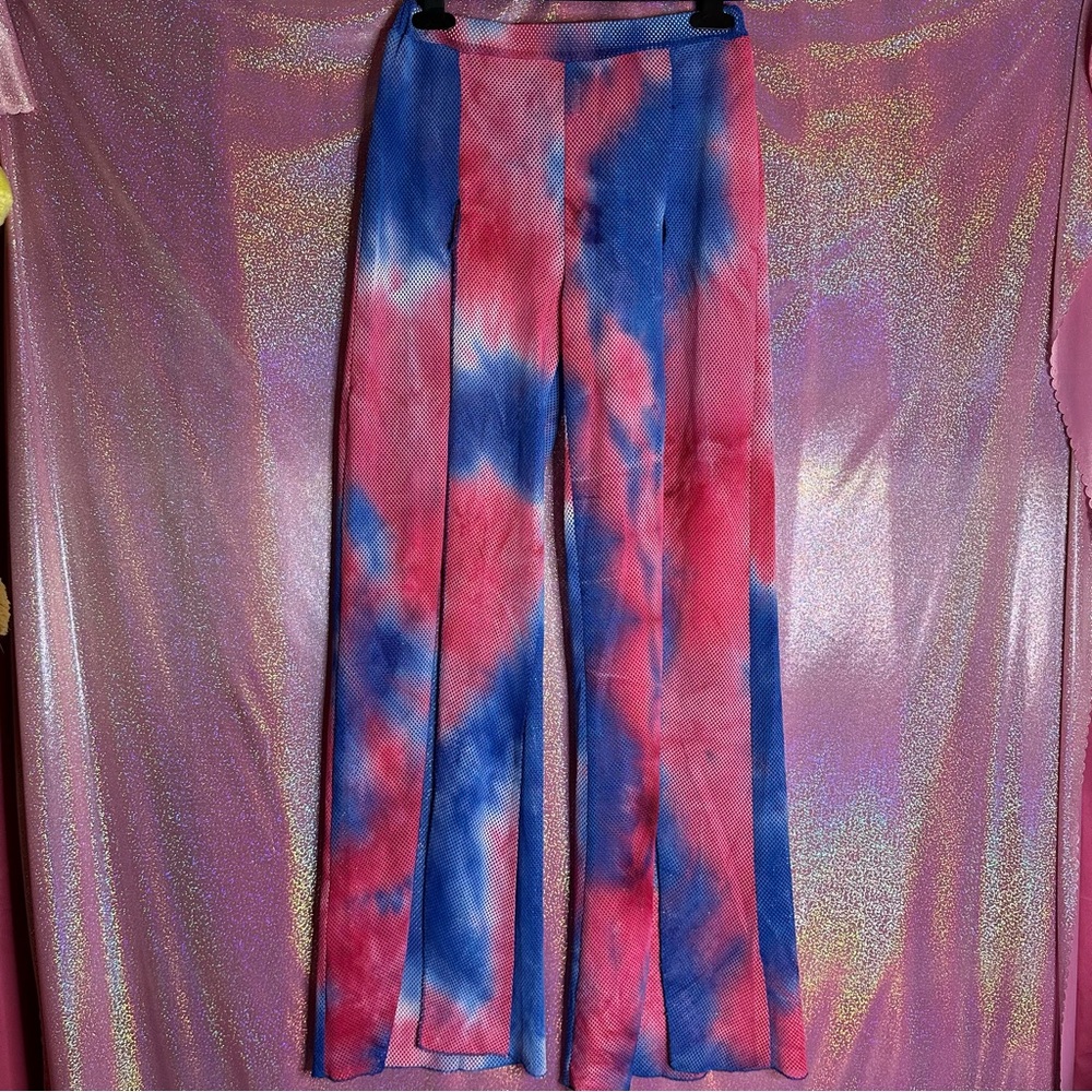 NWT DollsKill x ClubExx Cognac Lilac Fly-Away Pants Small